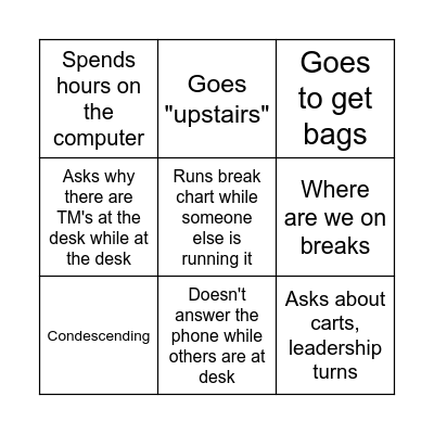 Humpty Dumpty Bingo Card