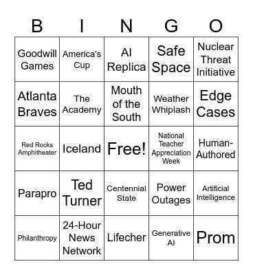 CNN 10 5/7/26 Bingo Card