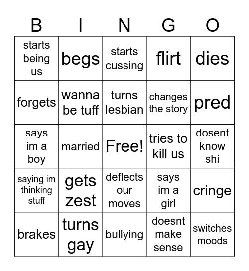ai bots Bingo Card
