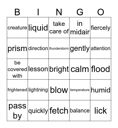 Badda Bingo Card