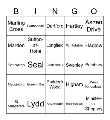Library Bingo Card