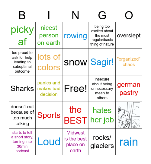 Belly Bingo Card