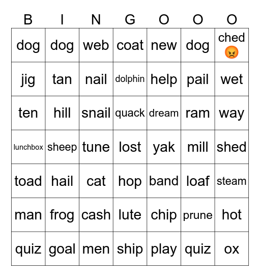 volume 4 Bingo Card