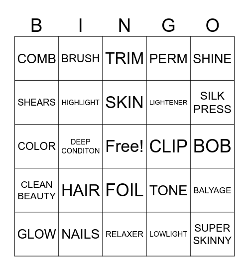 PMTS BINGO Card