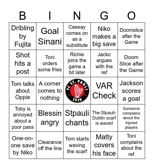 Stpauli-Dublin Bingo Card