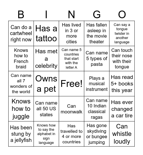Mothers Day 2026 Bingo Card