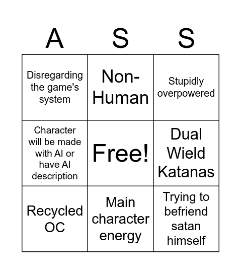 Bingo simulator Bingo Card
