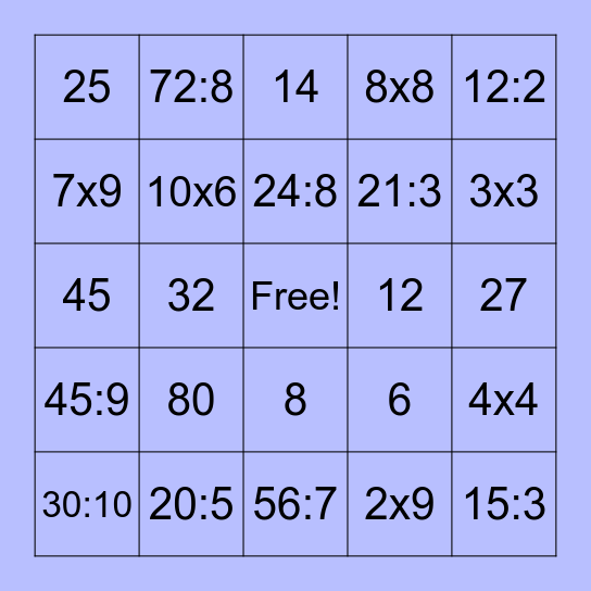 Bingó Bingo Card