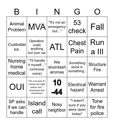 SaturYAY Bingo Card