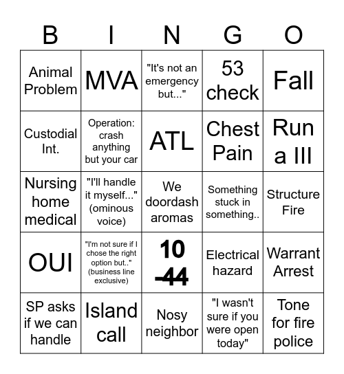 SaturYAY Bingo Card