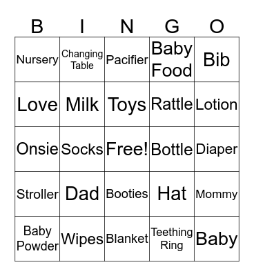 WELCOME KAMERON Bingo Card