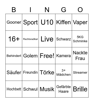 Leopolds Ome Eskapaden Bingo Card
