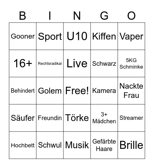 Leopolds Ome Eskapaden Bingo Card