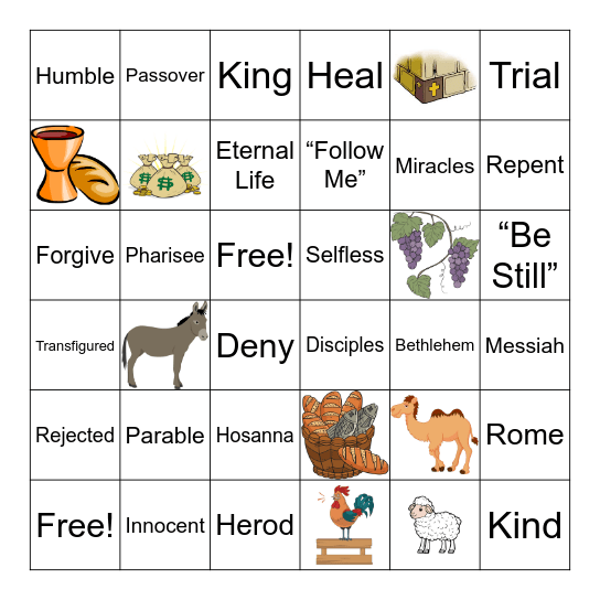 Review Bingo Card