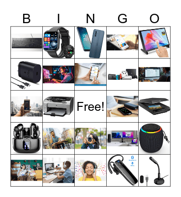 Tech pictures Bingo Card