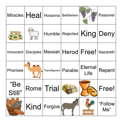 Review Bingo! Bingo Card