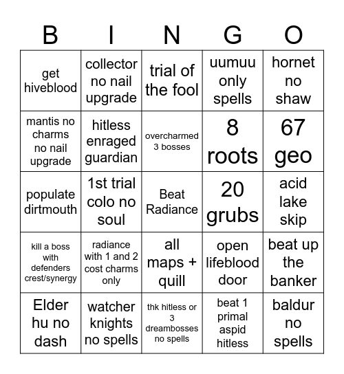 hk bingo Card