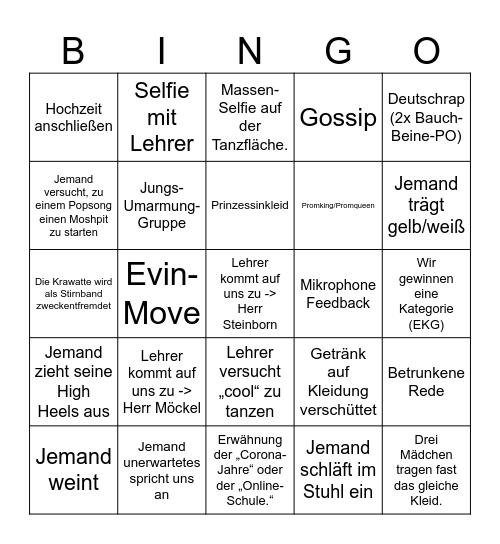 Abi-Ball Bingo Card