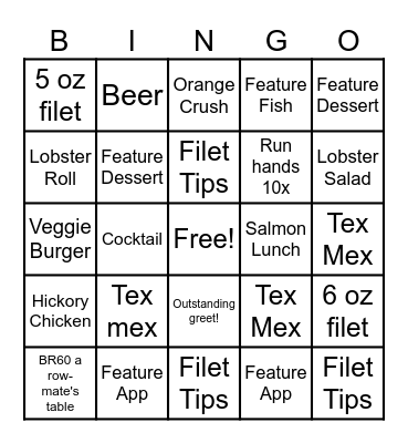 Money Mondays Bingo Card