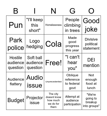 Apr summit Bingo Card