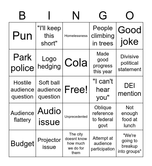 Apr summit Bingo Card