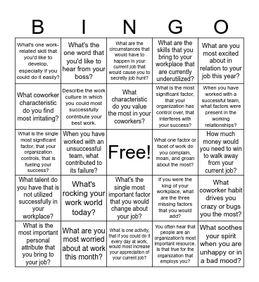 Adult Education Human Bingo  Bingo Card
