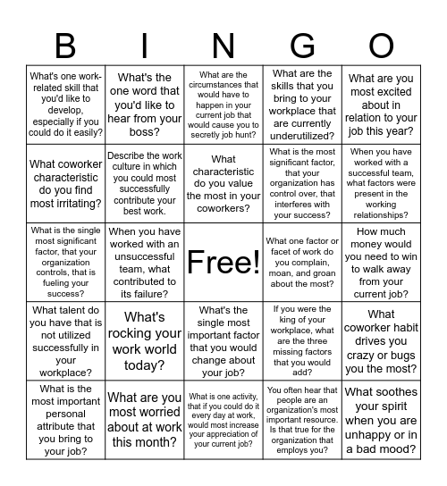 Adult Education Human Bingo  Bingo Card