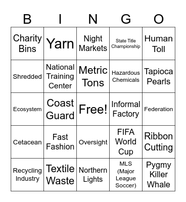 CNN 10 5/11/26 Bingo Card