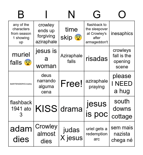 go3 (1) Bingo Card