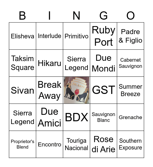 Chaim's Cellar Bingo! Bingo Card