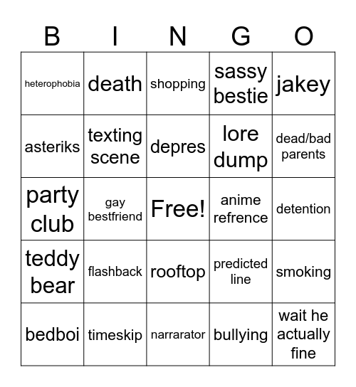 gacha bingo Card