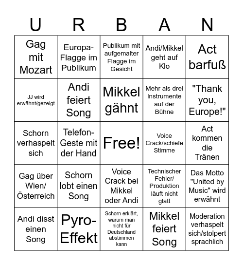 DDDESC 202 1. HF Bingo Card