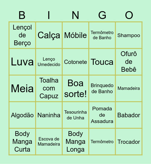 Feijofralda de Cauré Bingo Card