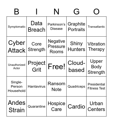 CNN 10 5/12/26 Bingo Card