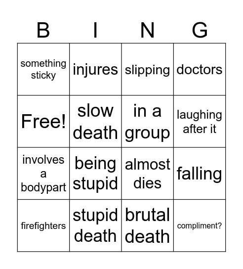 dumb tiktok trends Bingo Card