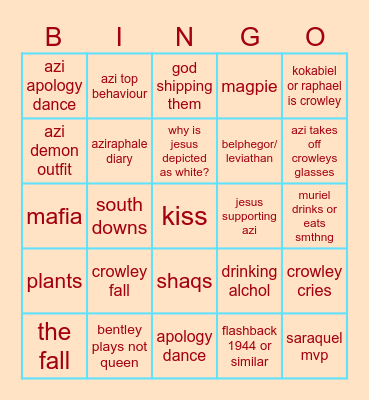 GO S3 Bingo Card