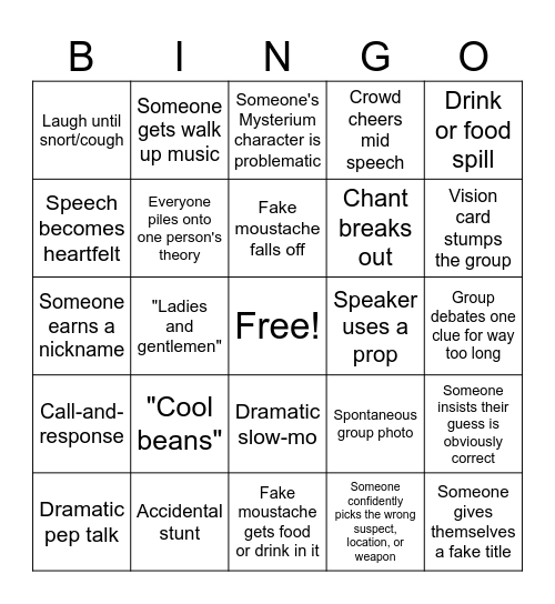 32 Legit 2 Quit Bingo Card