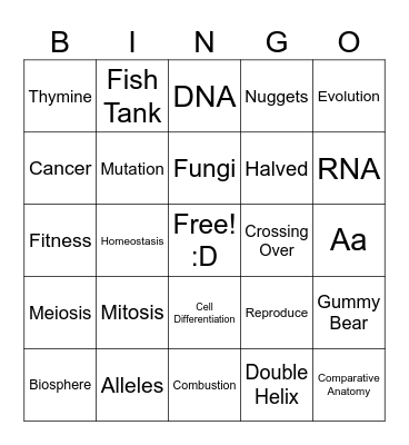 Semester 2 Bingo! Bingo Card