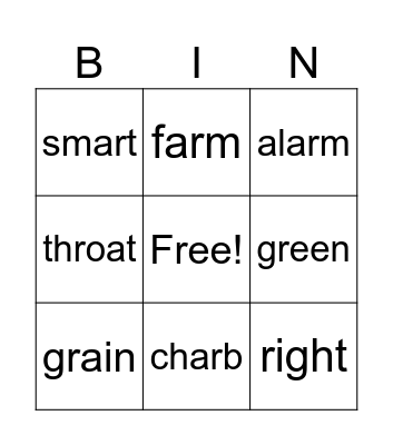 Super Jo's Bingo Card