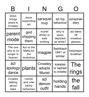 GOOOOOOOOOOOOOOOOOOOOOOO Bingo Card