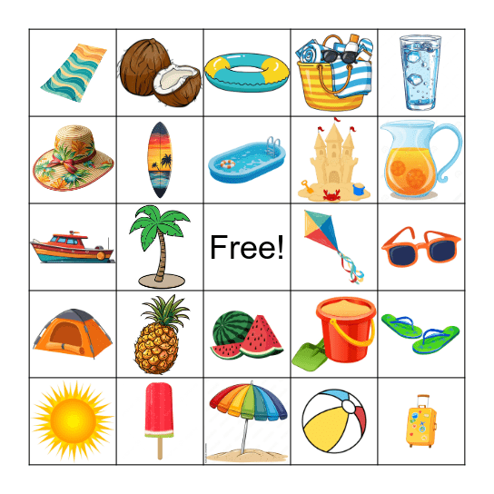 What am I? Bingo Card