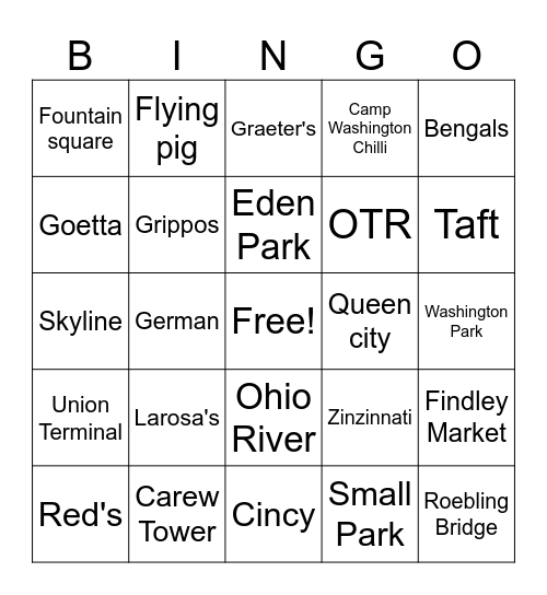513 Day Bingo Card