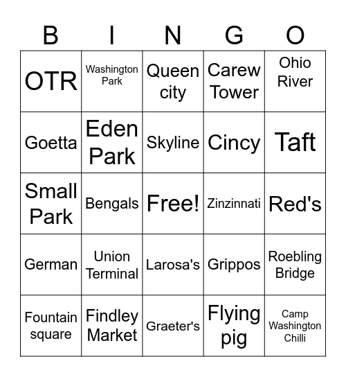 513 Day Bingo Card