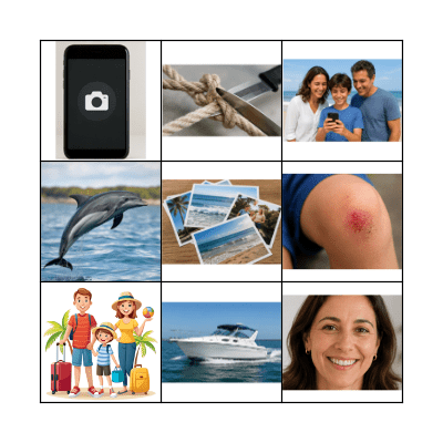 Knox's Photos Bingo Card