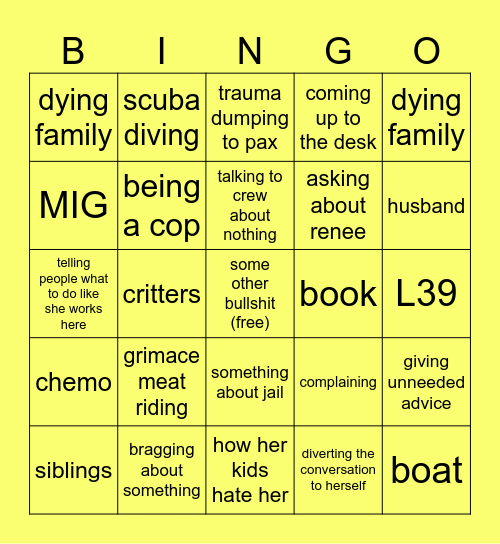 yapfest 2026 headliner Bingo Card