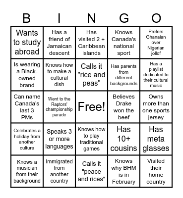 BSA Bingo Card