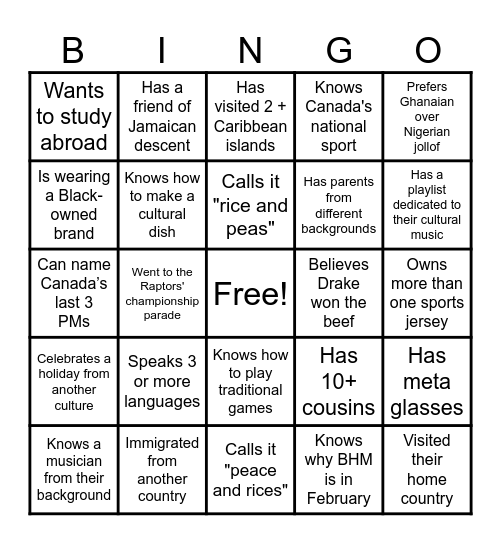 BSA Bingo Card