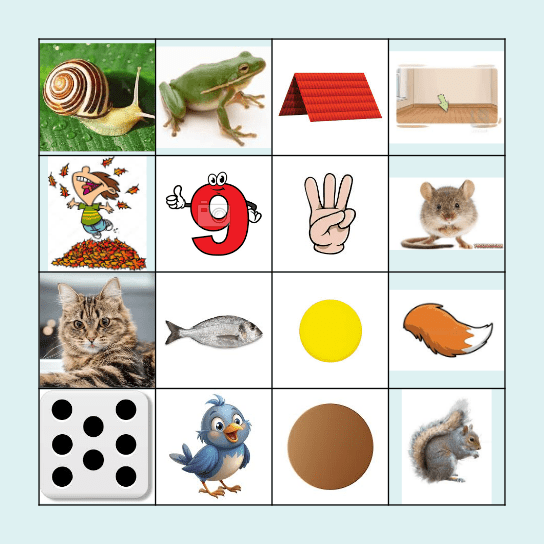 Nutty´s Bingo Card