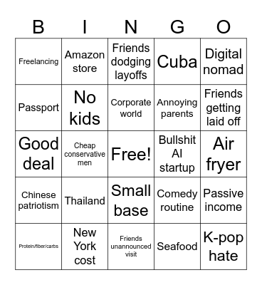 Viki Bingo Card