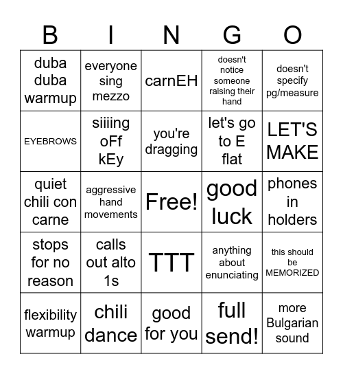 Chamber Bingo (2.0) Bingo Card